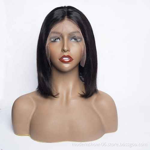 different styles  short brazilian  100% human hair bob lace front wigs